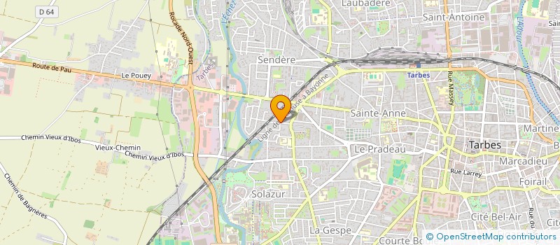 localisation de l'entreprise SARL MYPHYSICALNUTRITION à TARBES