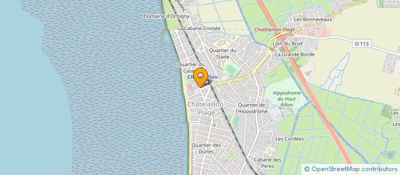 localisation de l'entreprise SARL MZ IMMO à CHATELAILLON-PLAGE