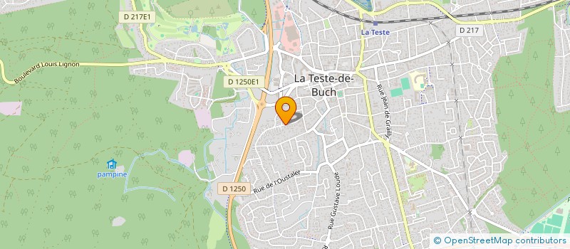 localisation de l'entreprise SARL N 19 à LA TESTE-DE-BUCH