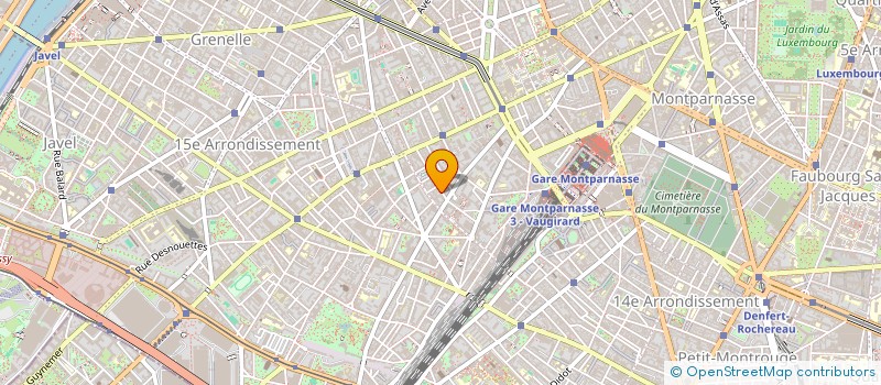 localisation de l'entreprise SARL N.A.M.  PARIS