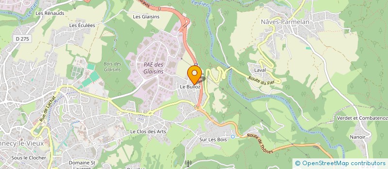 localisation de l'entreprise SARL N.C. - AUTO - OCCASION à ANNECY
