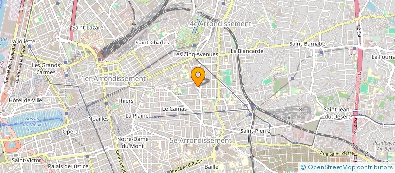 localisation de l'entreprise SARL N&CO à MARSEILLE