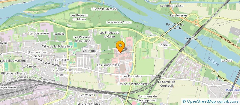 localisation de l'entreprise SARL N.D  LA VILLE-AUX-DAMES