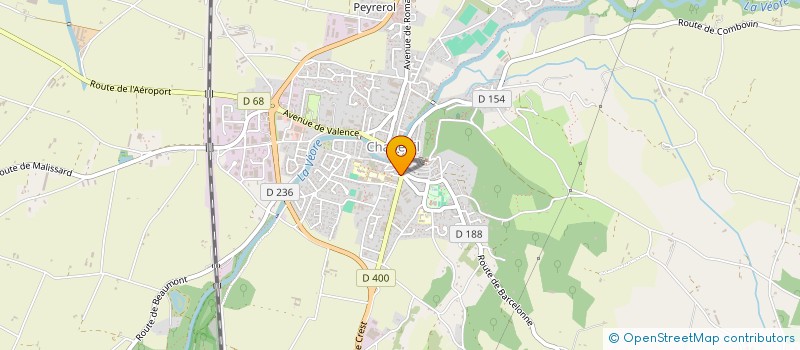 localisation de l'entreprise SARL N.V.M. 26 à CHABEUIL