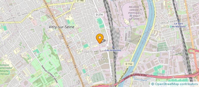 localisation de l'entreprise SARL N2M TRANSPORTS à VITRY-SUR-SEINE