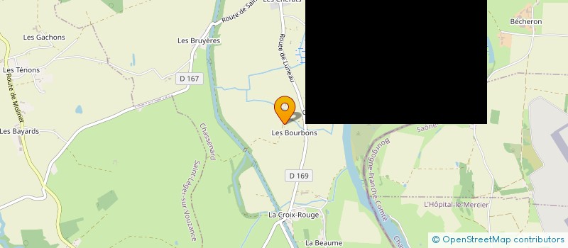 localisation de l'entreprise SARL NACRE  MOLINET