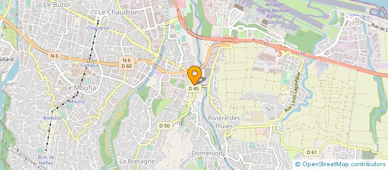 localisation de l'entreprise SARL NAD AUTOS à SAINT-DENIS