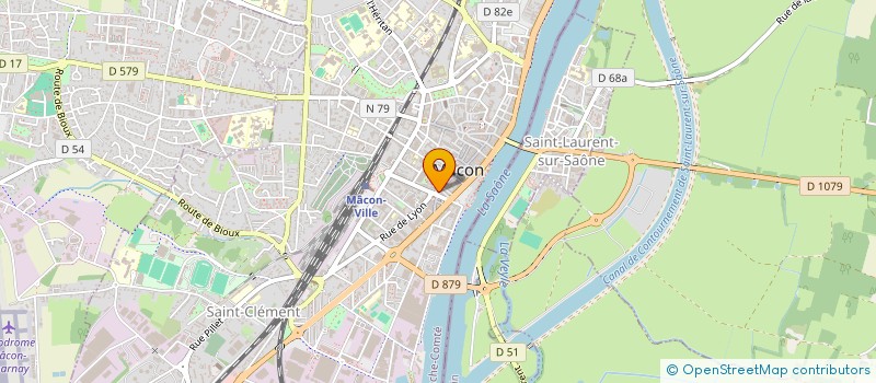 localisation de l'entreprise SARL NADA à MACON