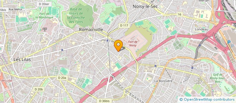 localisation de l'entreprise SARL NADA MODE à ROMAINVILLE