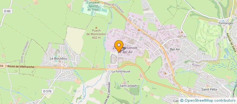 localisation de l'entreprise SARL NADAL à DRUELLE BALSAC