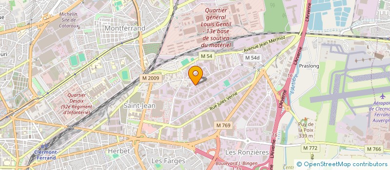 localisation de l'entreprise SARL NADAL AUTOS à CLERMONT-FERRAND
