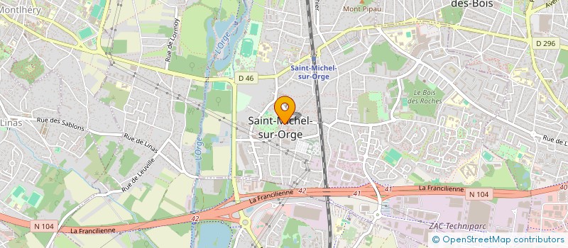 localisation de l'entreprise SARL NADINE à SAINT-MICHEL-SUR-ORGE
