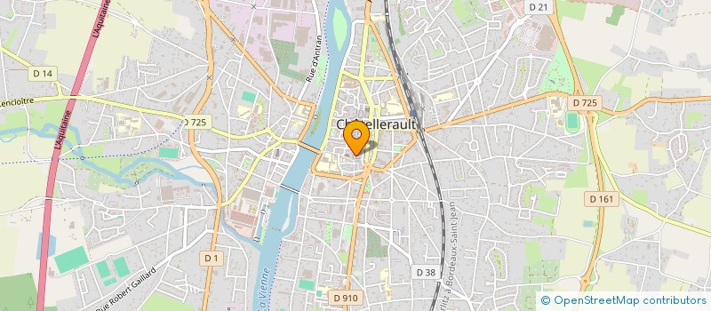 localisation de l'entreprise SARL NAEVIUS à CHATELLERAULT