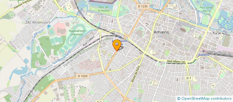 localisation de l'entreprise SARL NAFA à AMIENS