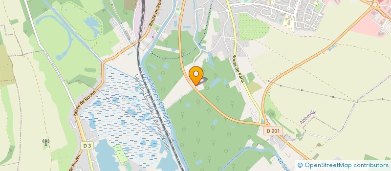 localisation de l'entreprise SARL NAG à ABBEVILLE