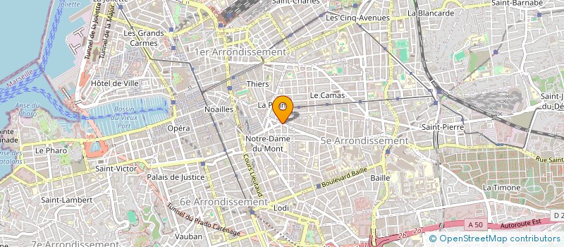 localisation de l'entreprise SARL NAGAMOOTOO à MARSEILLE