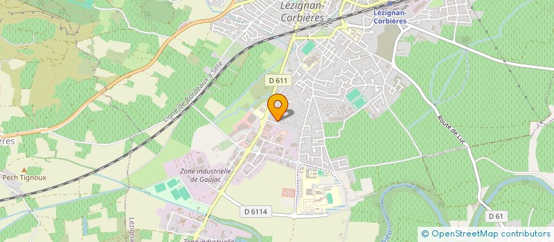 localisation de l'entreprise SARL NAHAL ET FILS à LEZIGNAN-CORBIERES