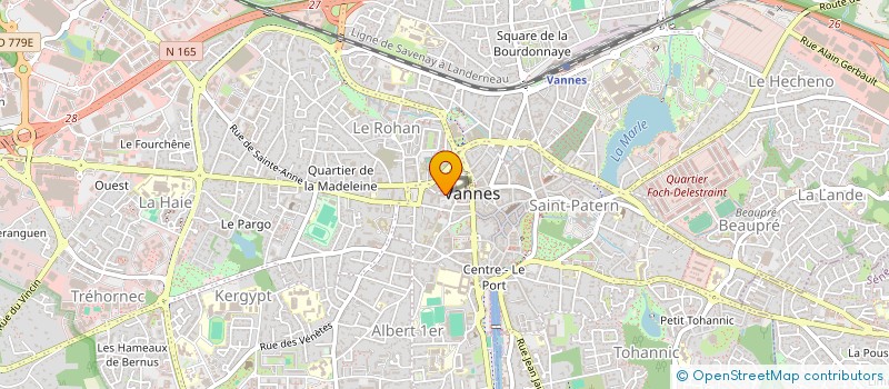 localisation de l'entreprise SARL NAIL AND SMILE à VANNES
