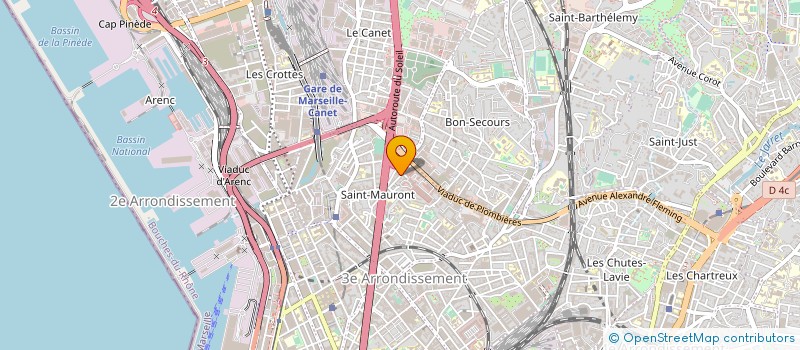 localisation de l'entreprise SARL NAIM MOTO REPARATION à MARSEILLE