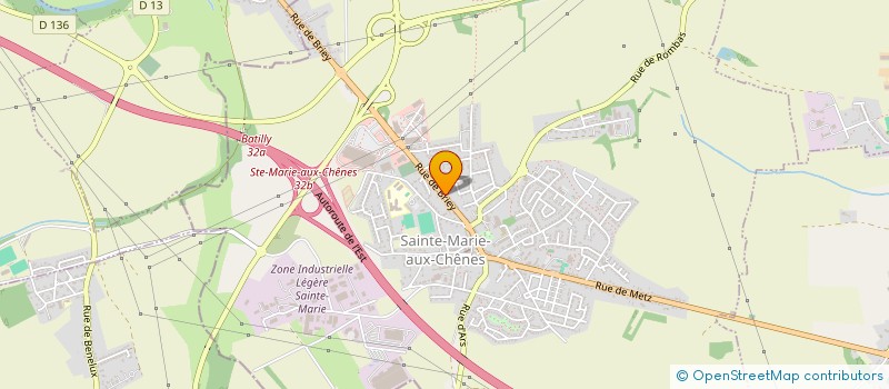 localisation de l'entreprise SARL NAITROR  SAINTE-MARIE-AUX-CHENES