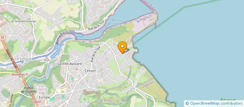 localisation de l'entreprise SARL NAJM à SAINT-BRIEUC