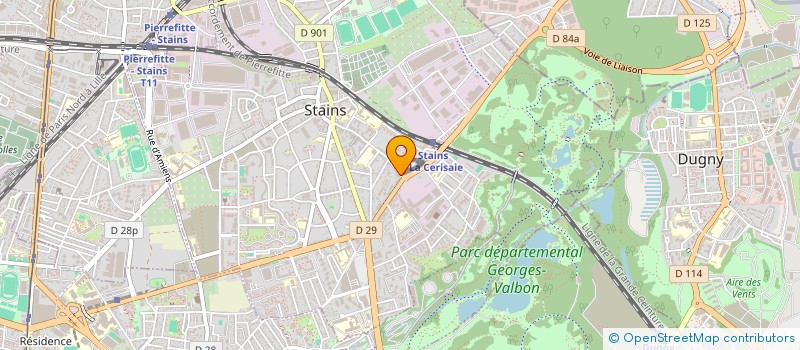 localisation de l'entreprise SARL NAKA à STAINS