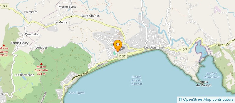 localisation de l'entreprise SARL NANIE S  LE DIAMANT