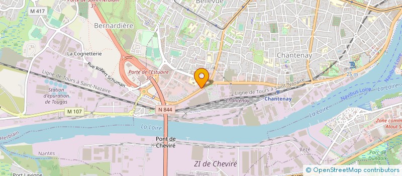 localisation de l'entreprise SARL NANTAISE DE COMMERCES à NANTES