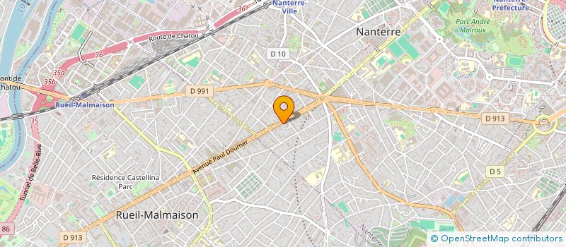 localisation de l'entreprise SARL NANTEDIS à NANTERRE