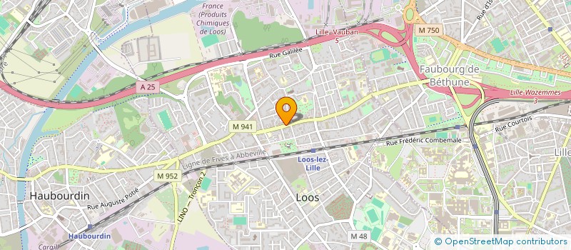 localisation de l'entreprise SARL NAOMI  LOOS