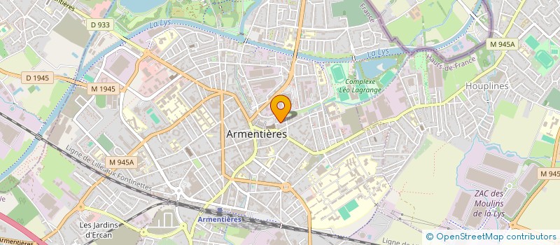 localisation de l'entreprise SARL NAPELY à ARMENTIERES