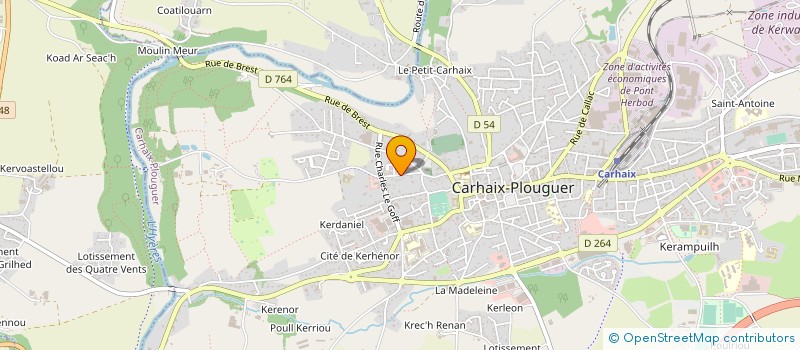 localisation de l'entreprise SARL NAPOLEONVILLE à CARHAIX-PLOUGUER