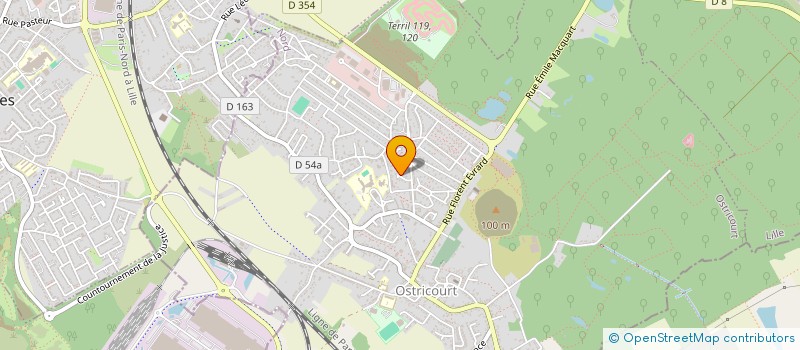 localisation de l'entreprise SARL NARBONA à OSTRICOURT