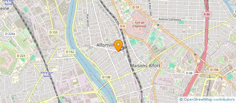 localisation de l'entreprise SARL NARMER SECURITE à ALFORTVILLE