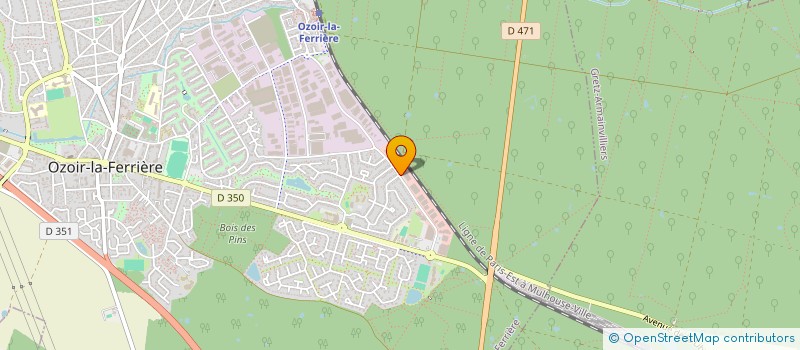 localisation de l'entreprise SARL NAT BOOK  OZOIR-LA-FERRIERE