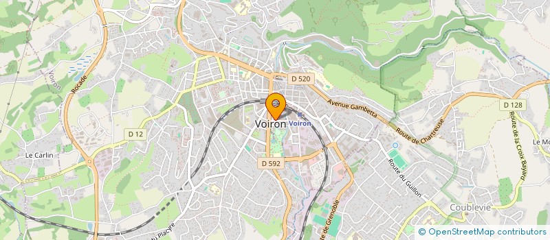 localisation de l'entreprise SARL NAT'V à VOIRON