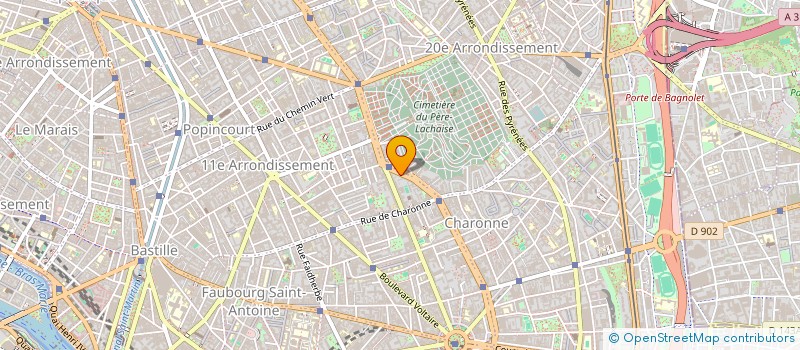 localisation de l'entreprise SARL NATAF  PARIS