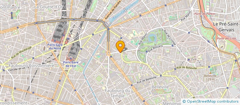 localisation de l'entreprise SARL NATALIA  PARIS