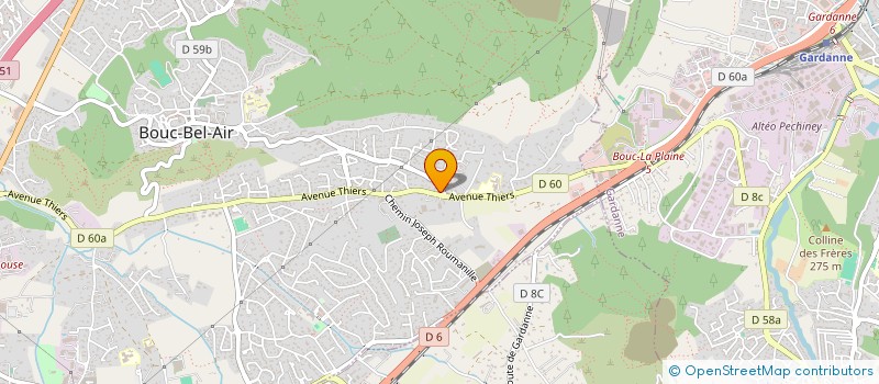 localisation de l'entreprise SARL NATCO à BOUC-BEL-AIR