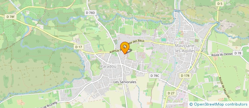 localisation de l'entreprise SARL NATHAMAEL  PARADOU