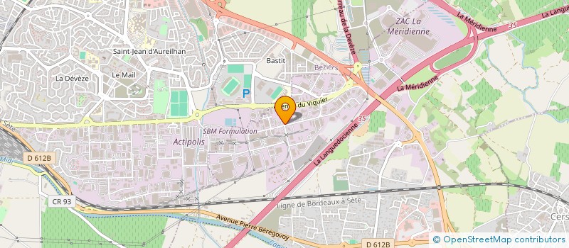 localisation de l'entreprise SARL NATHIS à VILLENEUVE-LES-BEZIERS