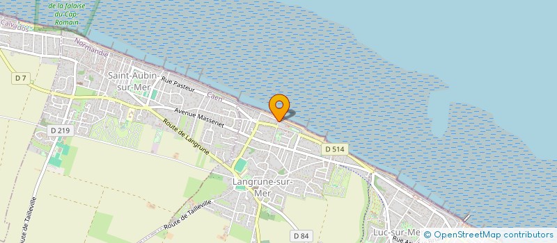 localisation de l'entreprise SARL NATHUREL  LANGRUNE-SUR-MER