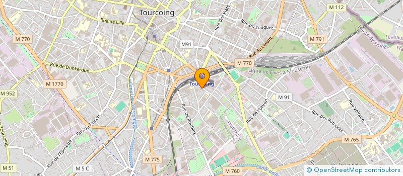 localisation de l'entreprise SARL NATTIK  TOURCOING