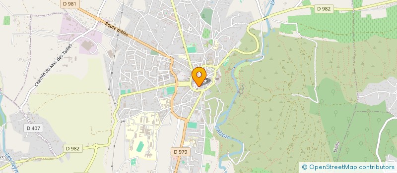 localisation de l'entreprise SARL NATUR TOURS  UZES