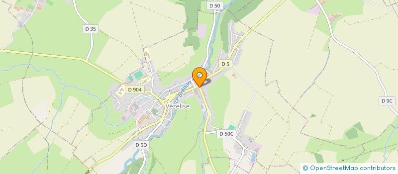 localisation de l'entreprise SARL NATURE à VEZELISE