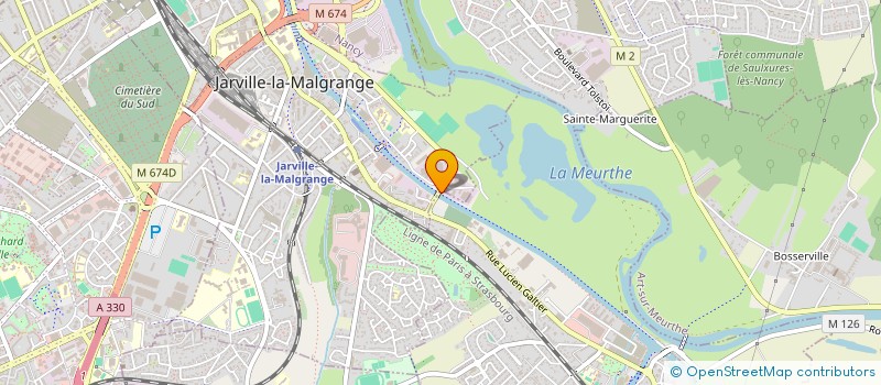 localisation de l'entreprise SARL NATUREL à JARVILLE-LA-MALGRANGE