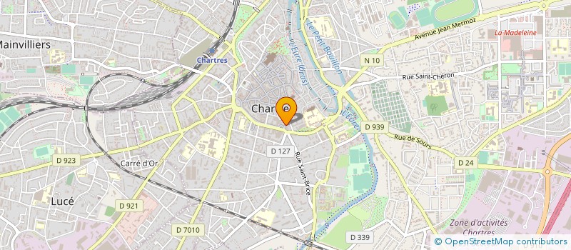 localisation de l'entreprise SARL NAUDANGE à CHARTRES