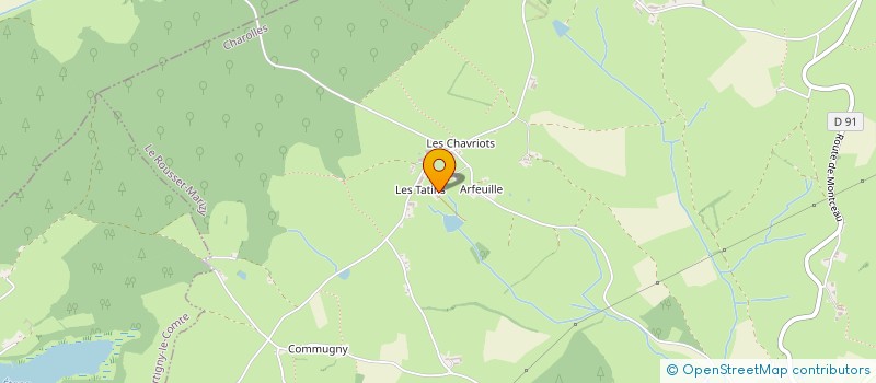 localisation de l'entreprise SARL NAULIN  LE ROUSSET-MARIZY