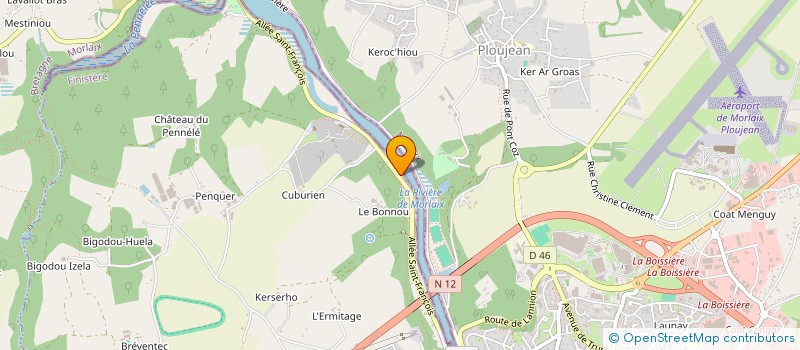 localisation de l'entreprise SARL NAUTIC SERVICES  SAINT-MARTIN-DES-CHAMPS