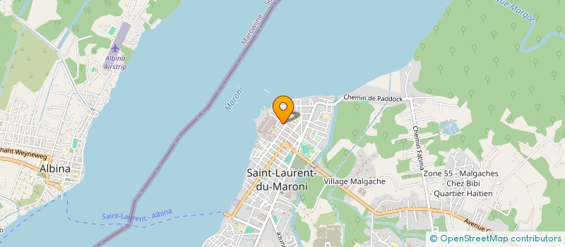 localisation de l'entreprise SARL NAUTIQUE GUYANAISE à SAINT-LAURENT-DU-MARONI